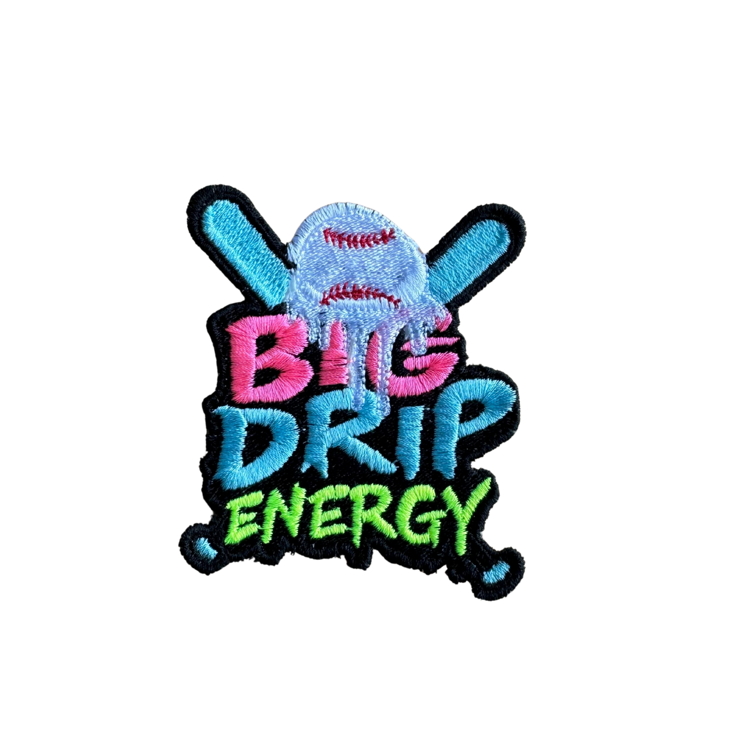Big Drip Energy Patch Baseball and Softball