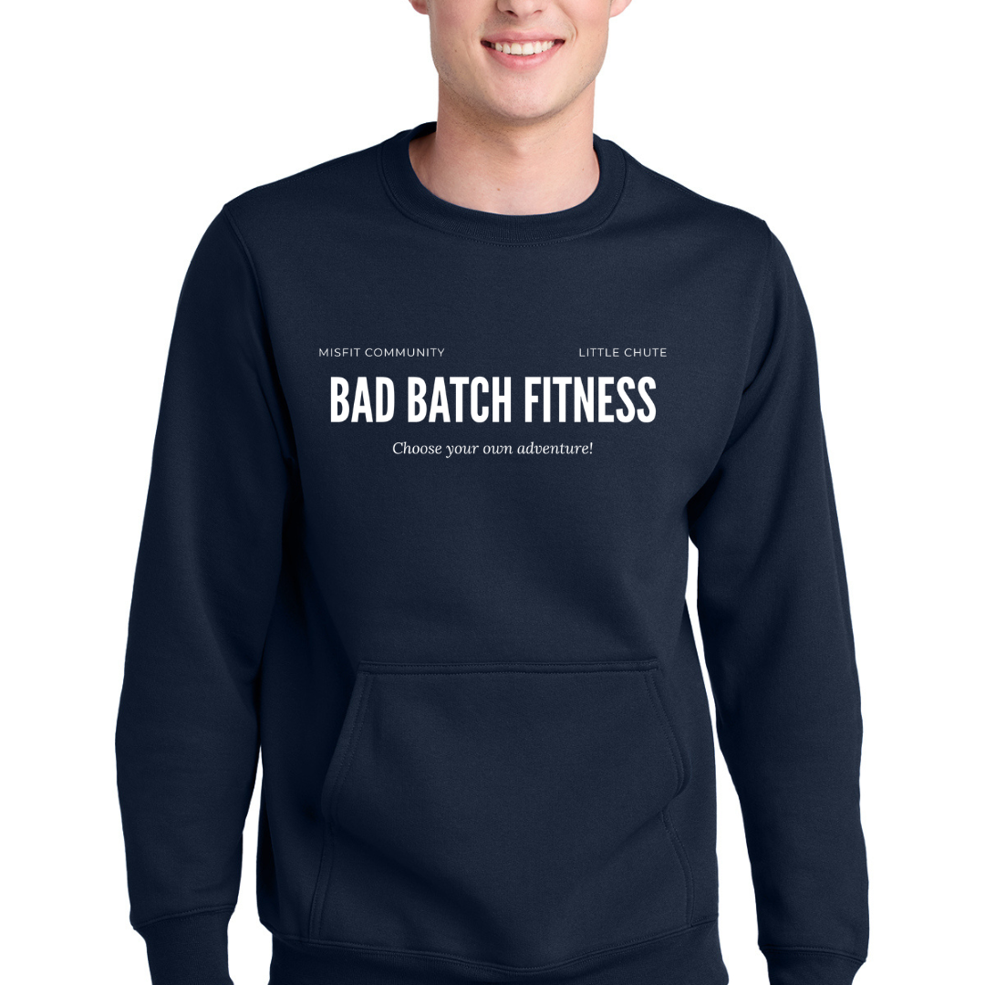 Bad Batch Fitness Adventure Crewneck Navy