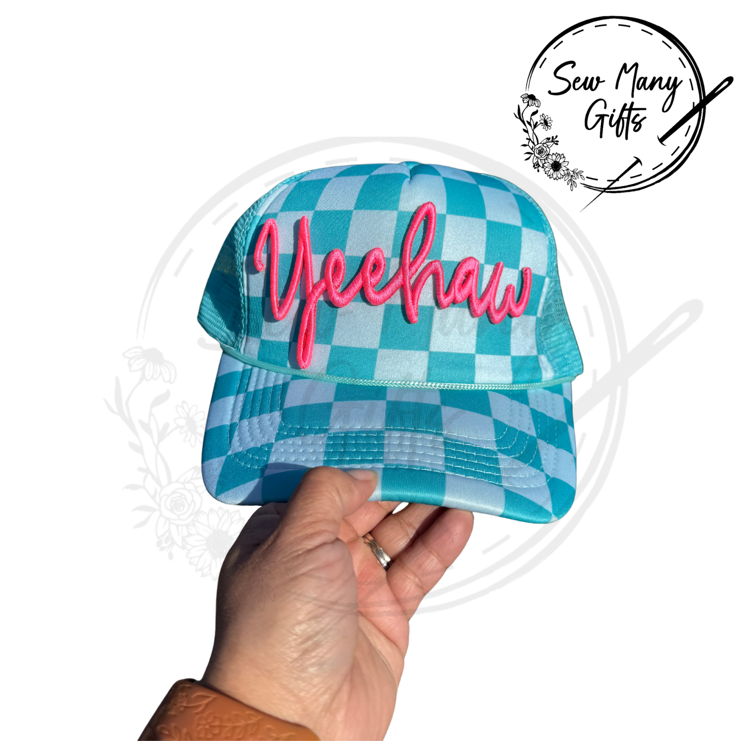 3D YEEHAW Iron On Patch