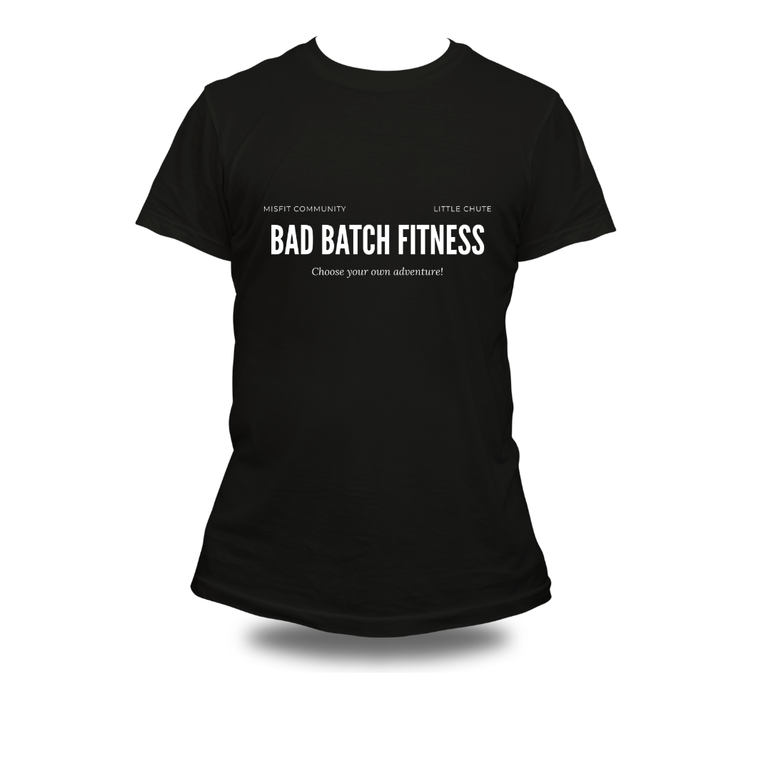 Black Short Sleeve Bad Batch Adventure T-shirt