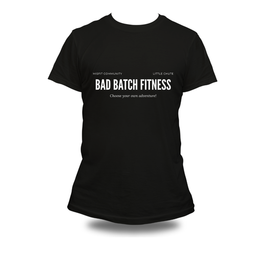 Black Short Sleeve Bad Batch Adventure T-shirt