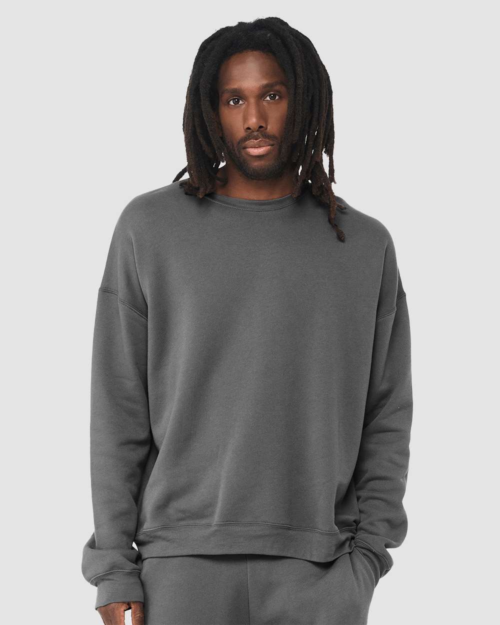 Bella Canvas Unisex Sponge Fleece Drop Shoulder Crewneck Sweatshirt