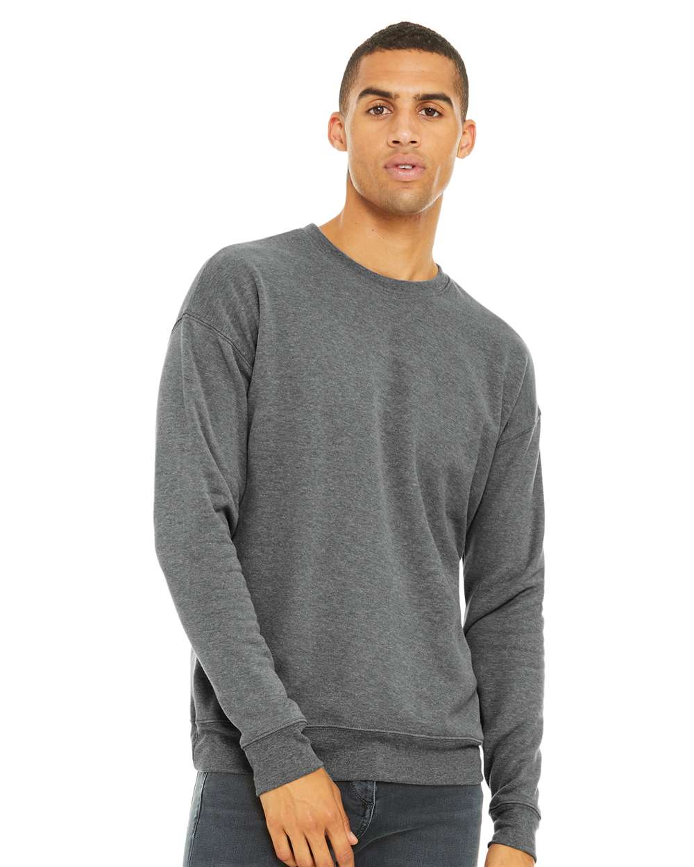 Bella Canvas Unisex Sponge Fleece Drop Shoulder Crewneck Sweatshirt