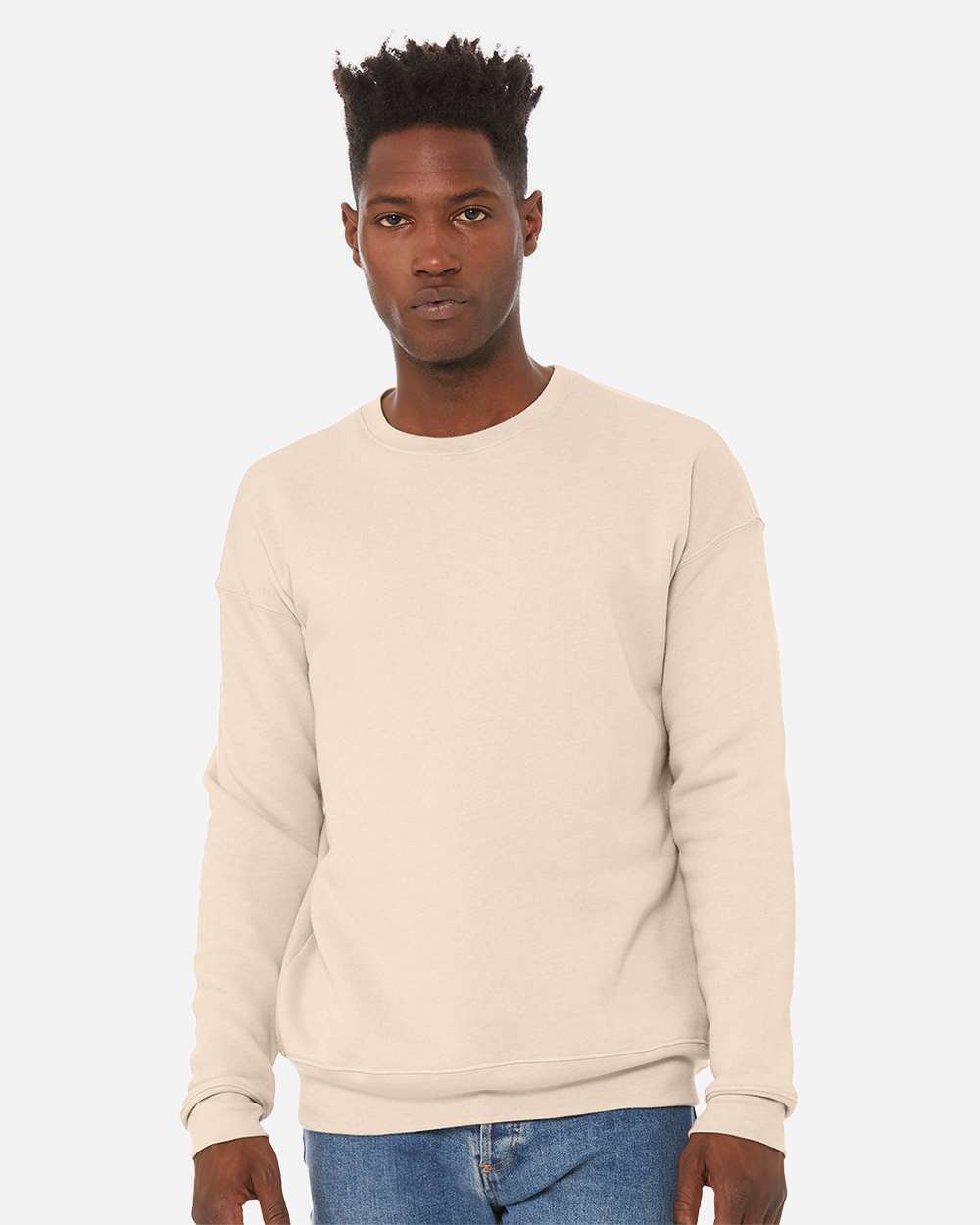 Bella Canvas Unisex Sponge Fleece Drop Shoulder Crewneck Sweatshirt