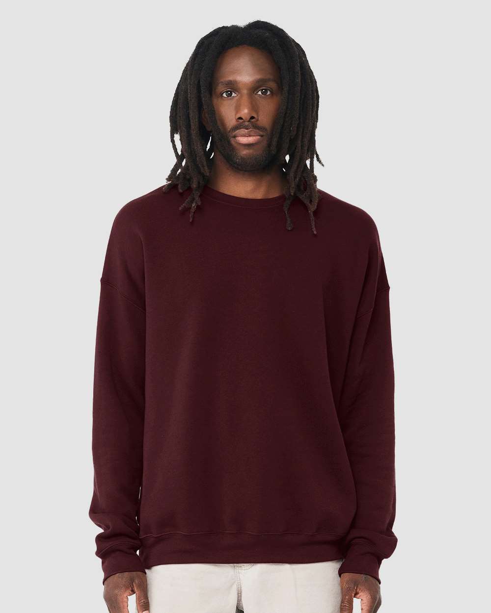 Bella Canvas Unisex Sponge Fleece Drop Shoulder Crewneck Sweatshirt