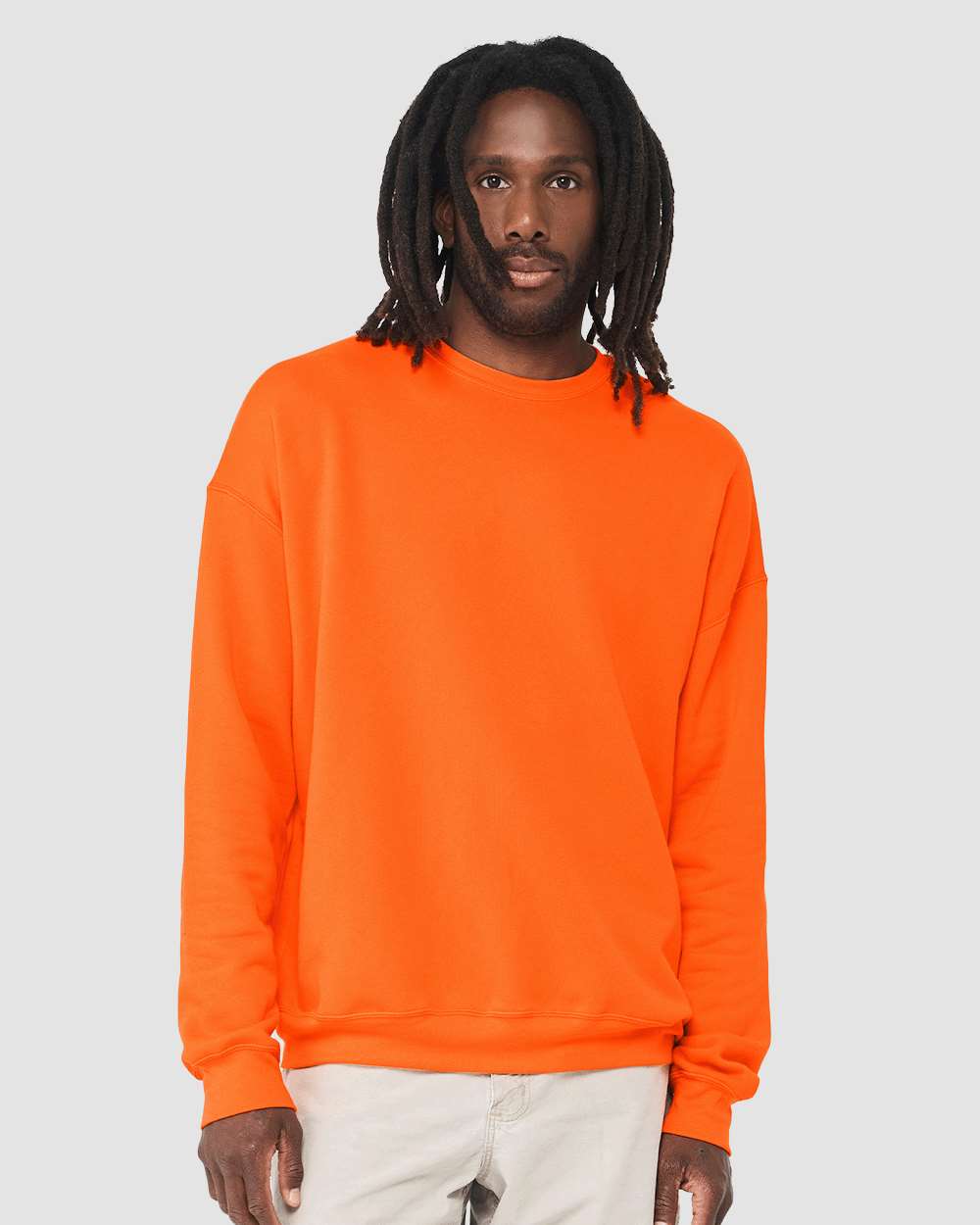 Bella Canvas Unisex Sponge Fleece Drop Shoulder Crewneck Sweatshirt