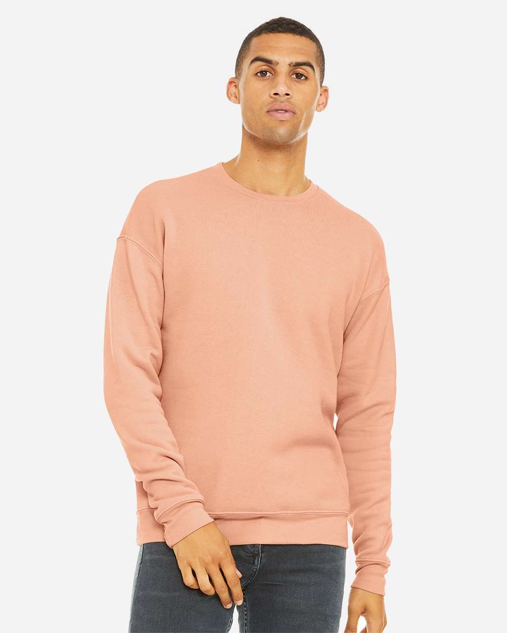 Bella Canvas Unisex Sponge Fleece Drop Shoulder Crewneck Sweatshirt