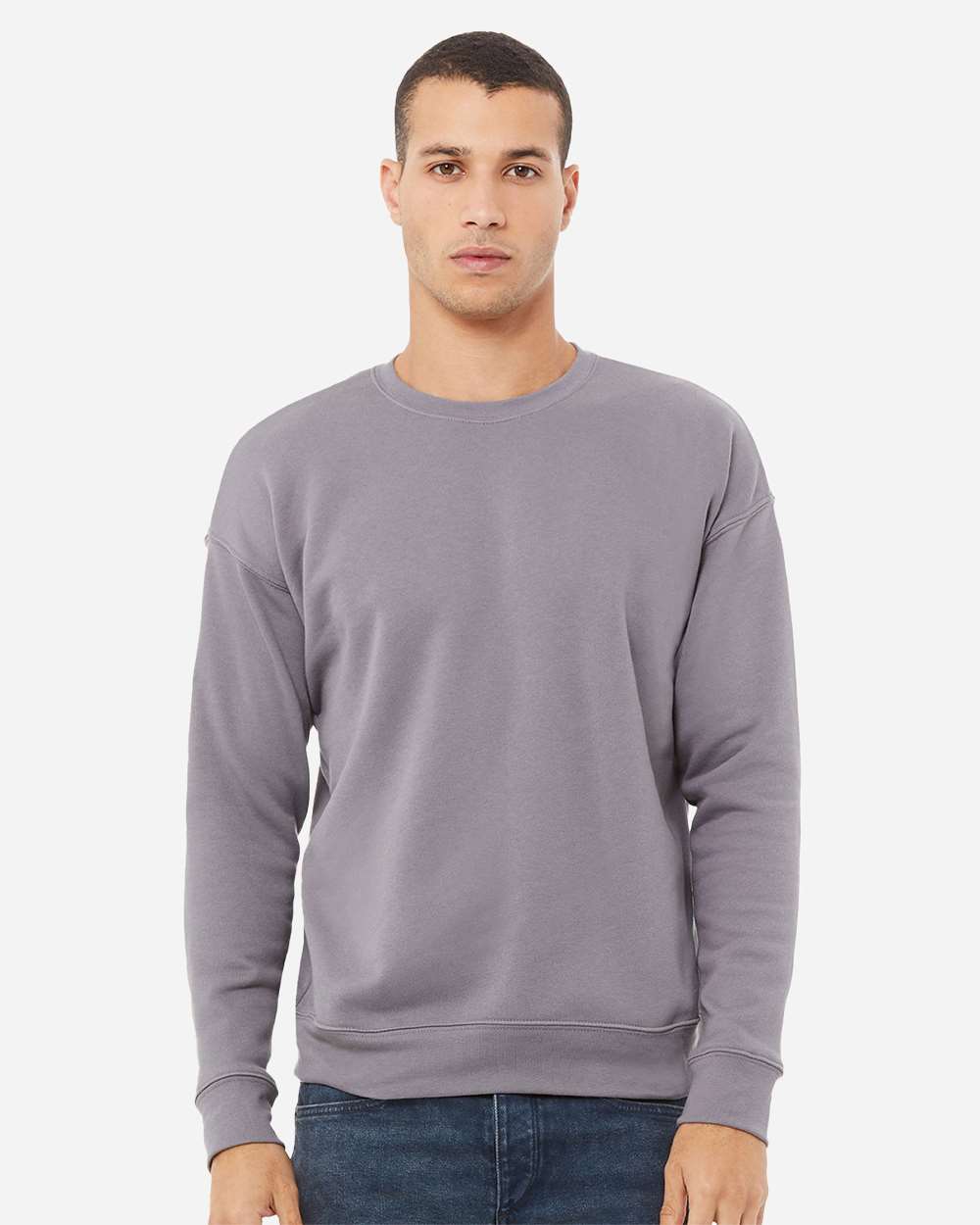 Bella Canvas Unisex Sponge Fleece Drop Shoulder Crewneck Sweatshirt