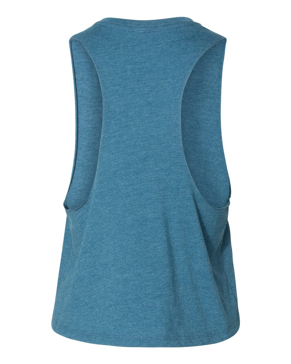 Crop Tank in Teal with Choice of Logo