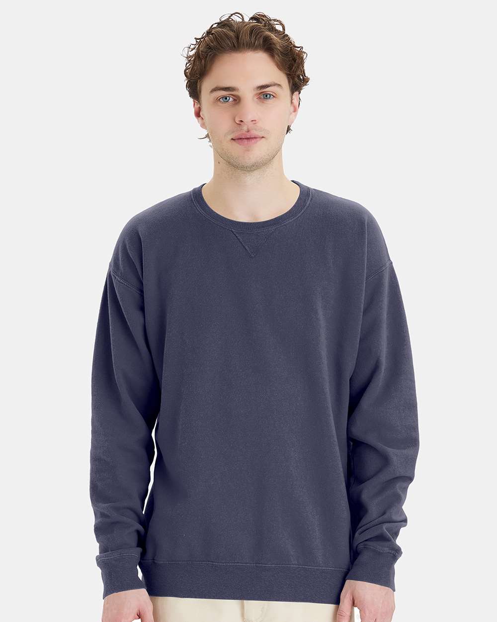 ComfortWash by Hanes Unisex Garment-Dyed Crewneck Sweatshirt Keepsake Listing