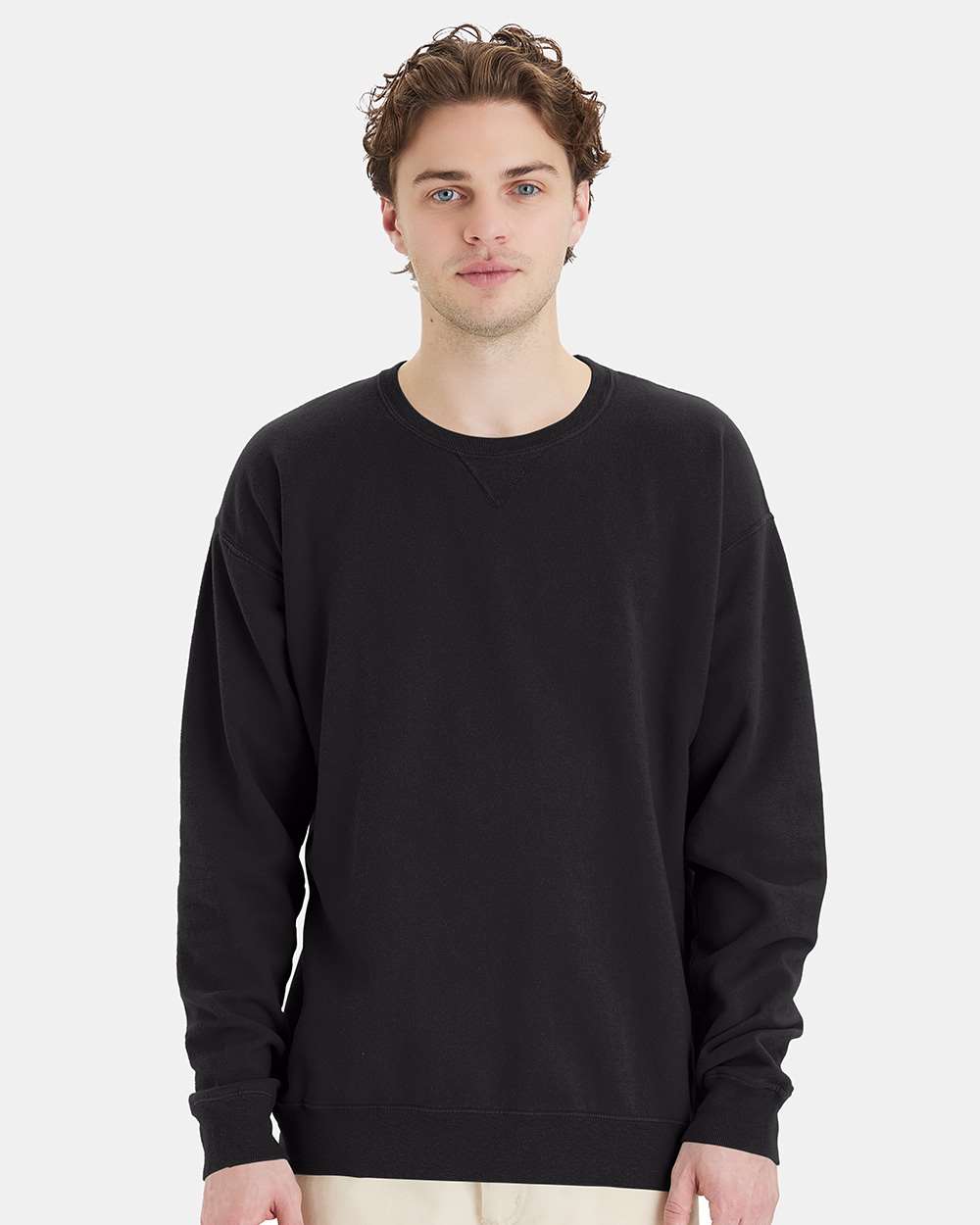 ComfortWash by Hanes Unisex Garment-Dyed Crewneck Sweatshirt Keepsake Listing