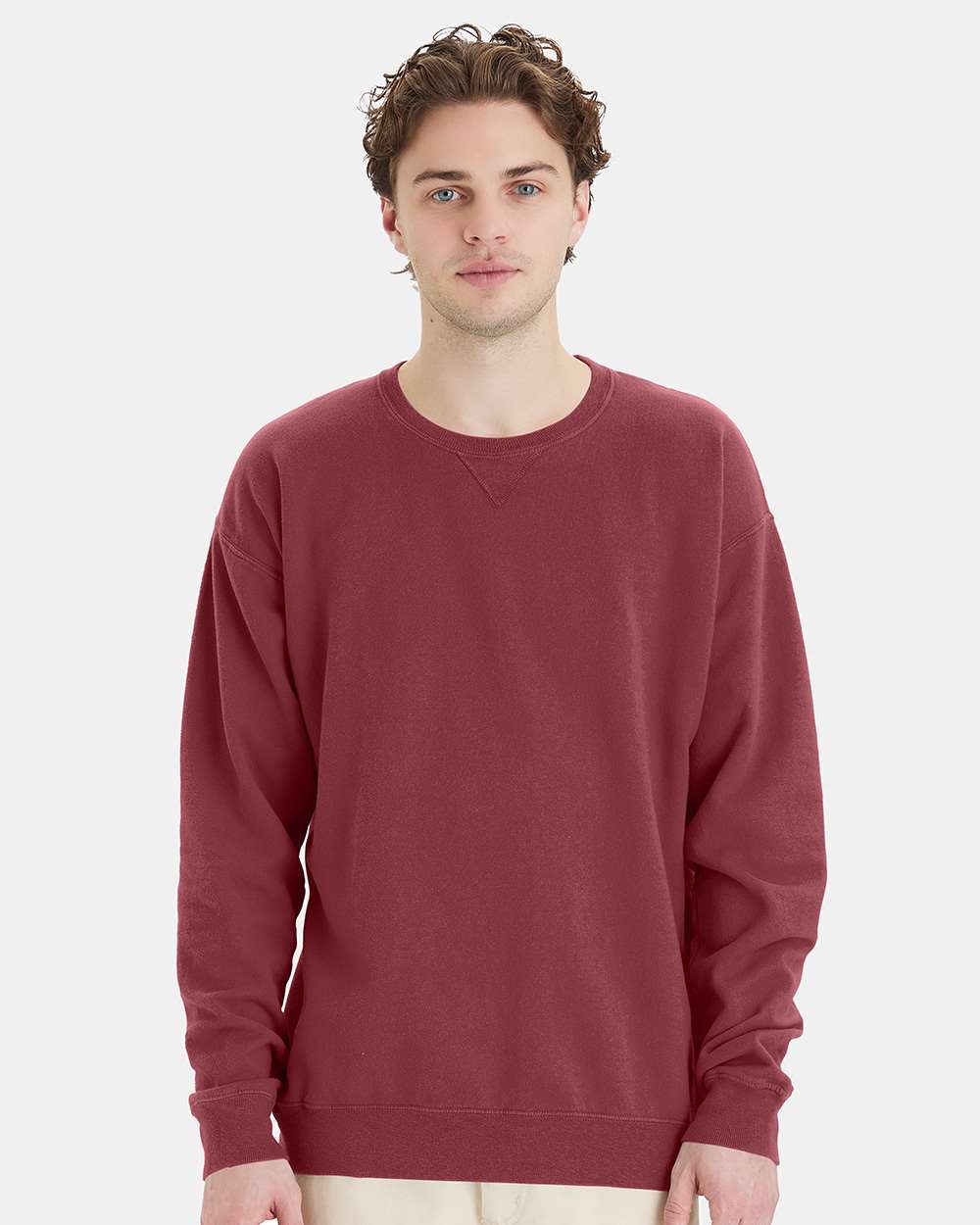 ComfortWash by Hanes Unisex Garment-Dyed Crewneck Sweatshirt Keepsake Listing