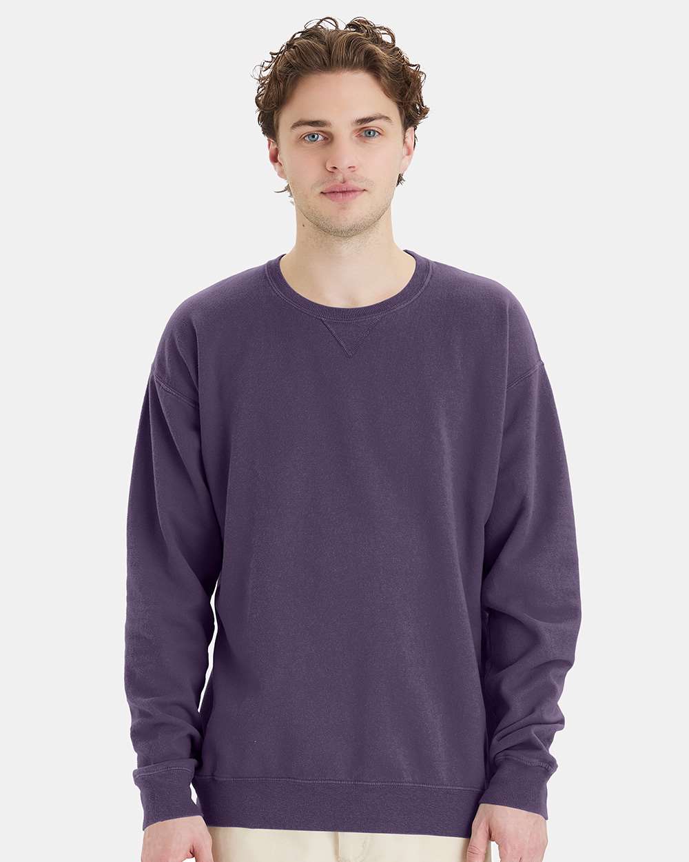 ComfortWash by Hanes Unisex Garment-Dyed Crewneck Sweatshirt Keepsake Listing