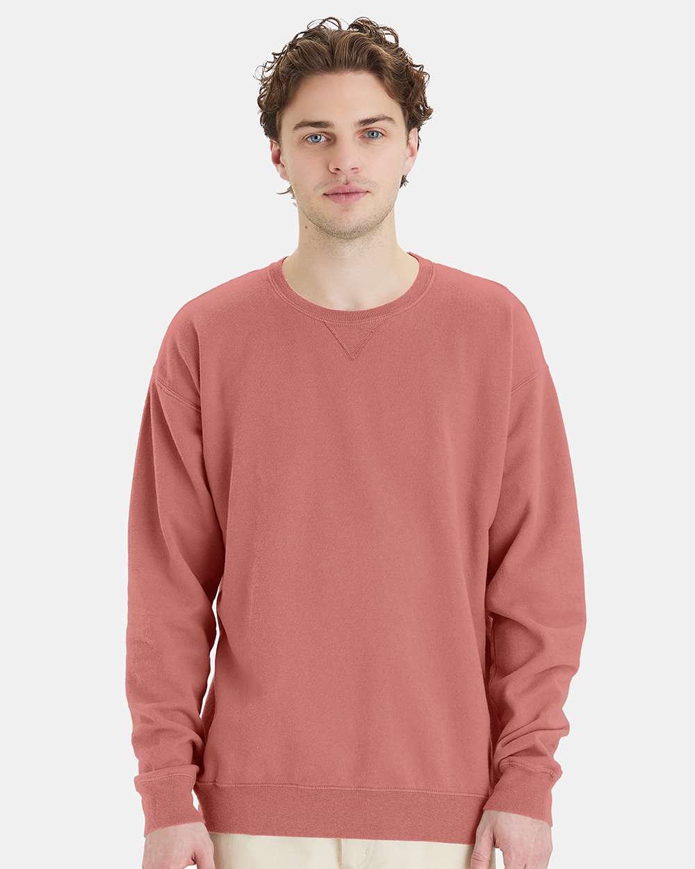 ComfortWash by Hanes Unisex Garment-Dyed Crewneck Sweatshirt Keepsake Listing