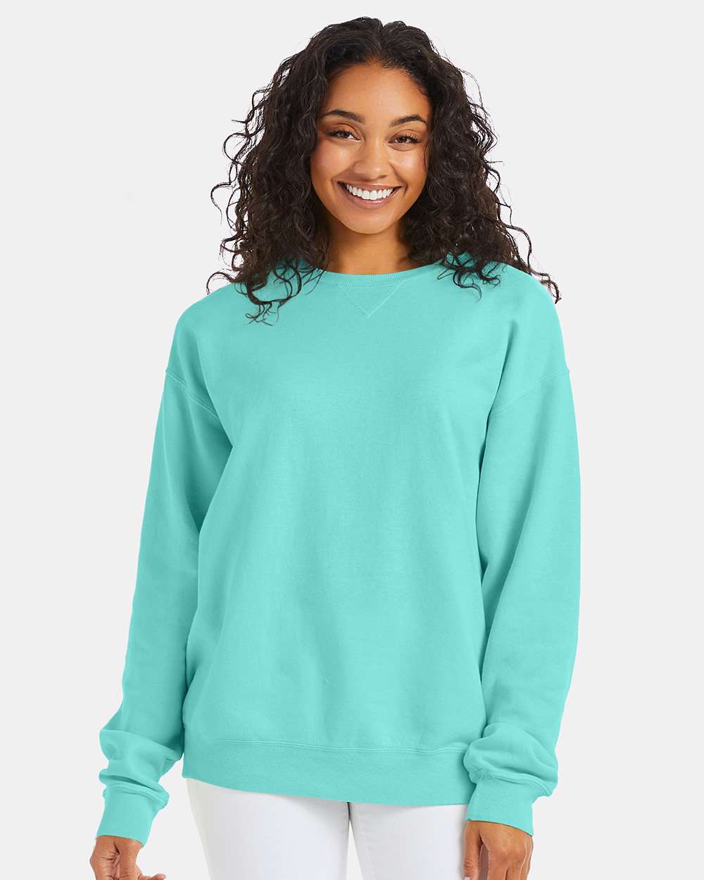 ComfortWash by Hanes Unisex Garment-Dyed Crewneck Sweatshirt Keepsake Listing