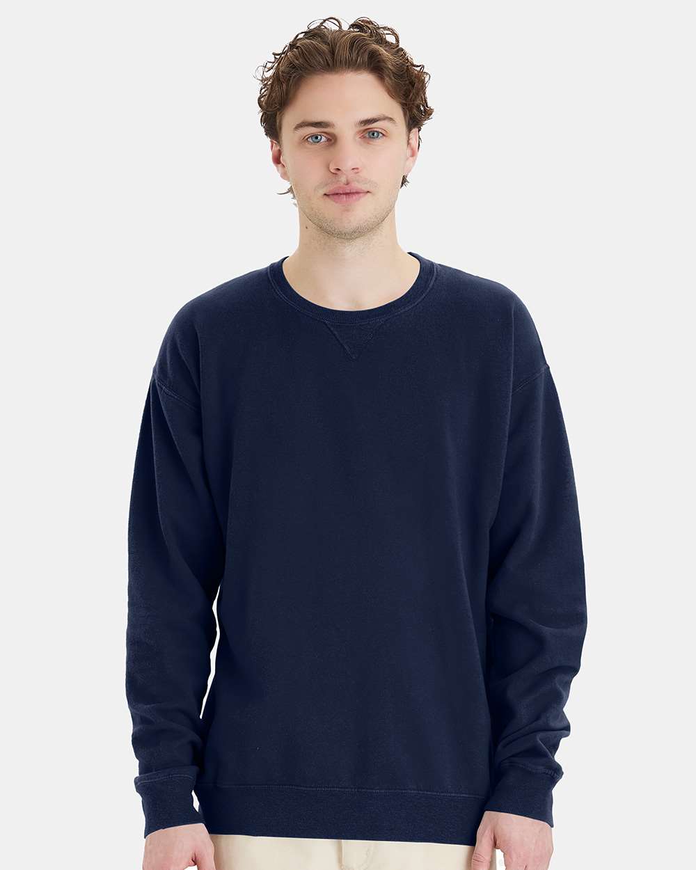 ComfortWash by Hanes Unisex Garment-Dyed Crewneck Sweatshirt Keepsake Listing
