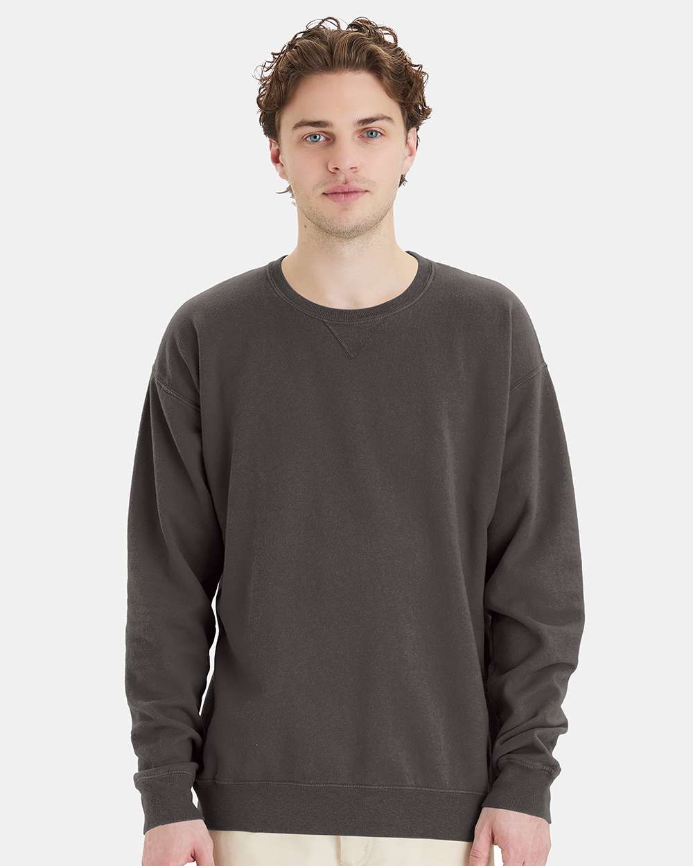 ComfortWash by Hanes Unisex Garment-Dyed Crewneck Sweatshirt Keepsake Listing
