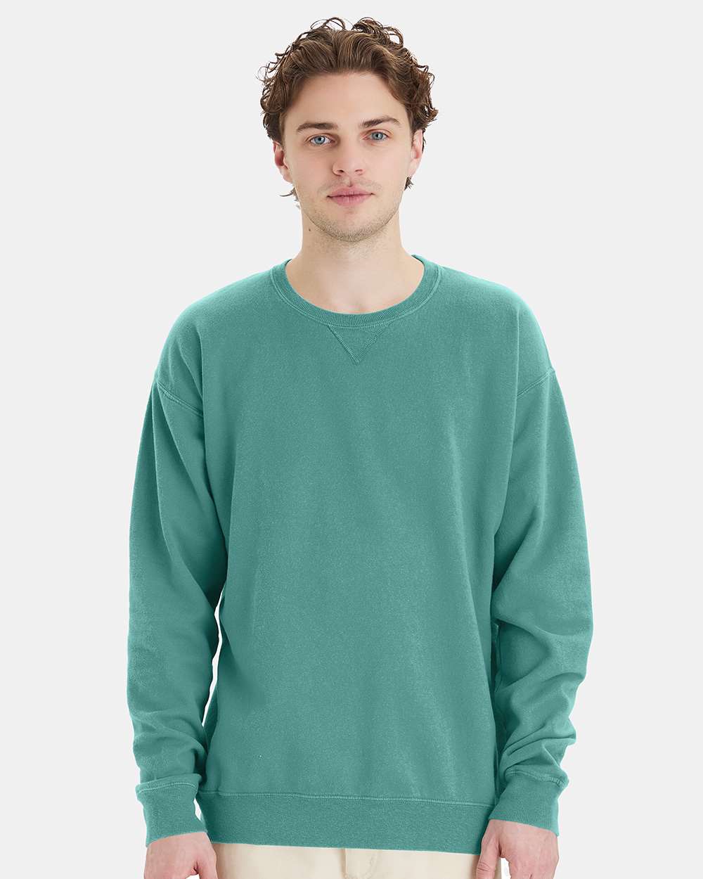 ComfortWash by Hanes Unisex Garment-Dyed Crewneck Sweatshirt Keepsake Listing