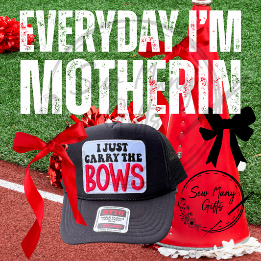 I Just Carry the Bows, Bats or Balls in 3D Patch Iron On