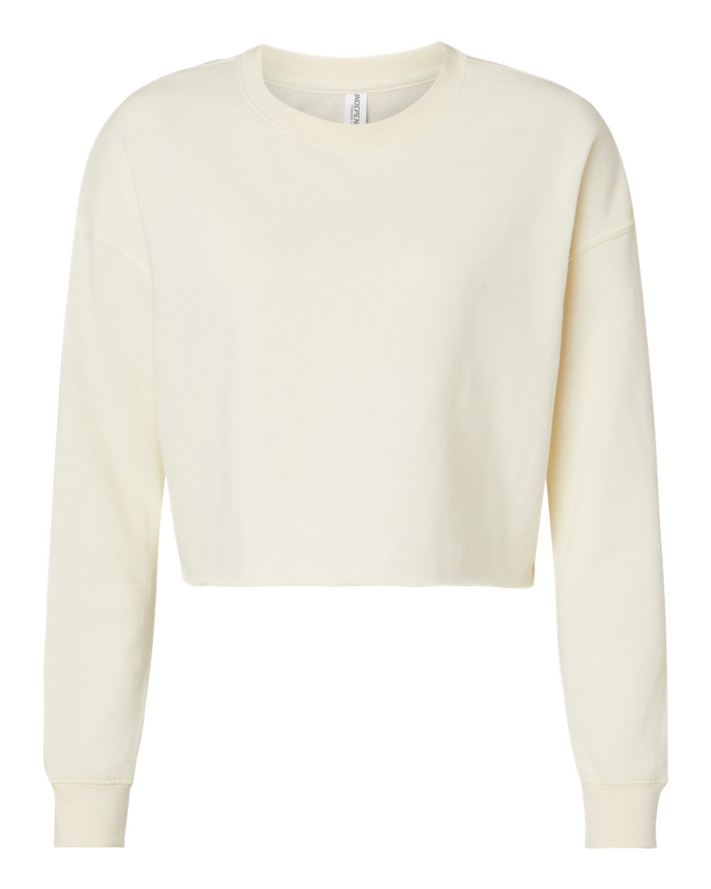 Custom Jersey Style Independent Living Crop Sweatshirt