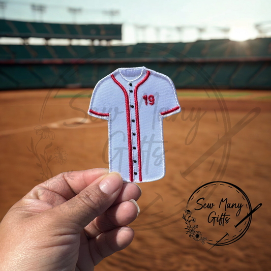 Custom Jersey Iron On Patch Front