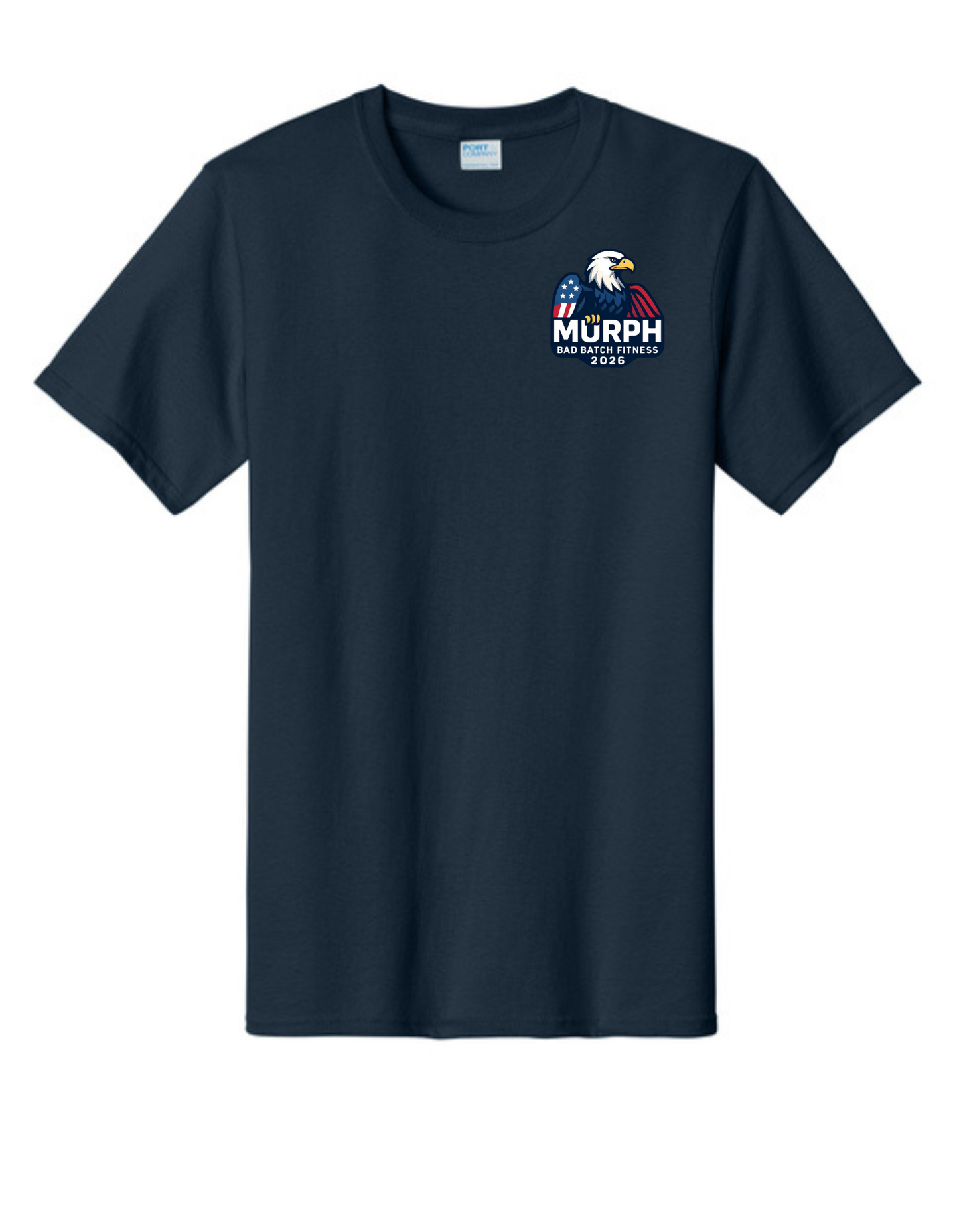 Murph Short Sleeve Navy T-Shirt