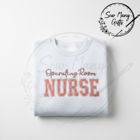 Nurse Customized Sweatshirt Gildan Soft Style