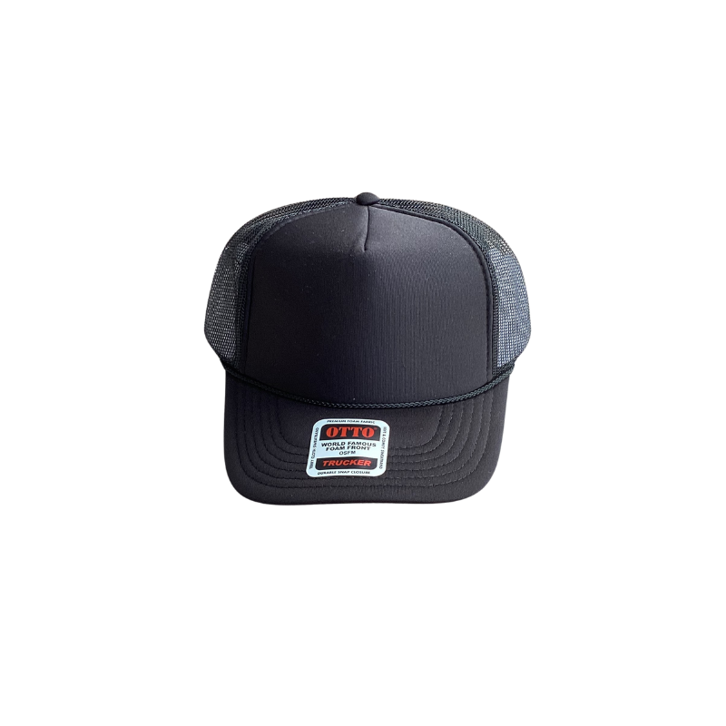 OTTO CAP 5 Panel High Crown Mesh Back Trucker Hat