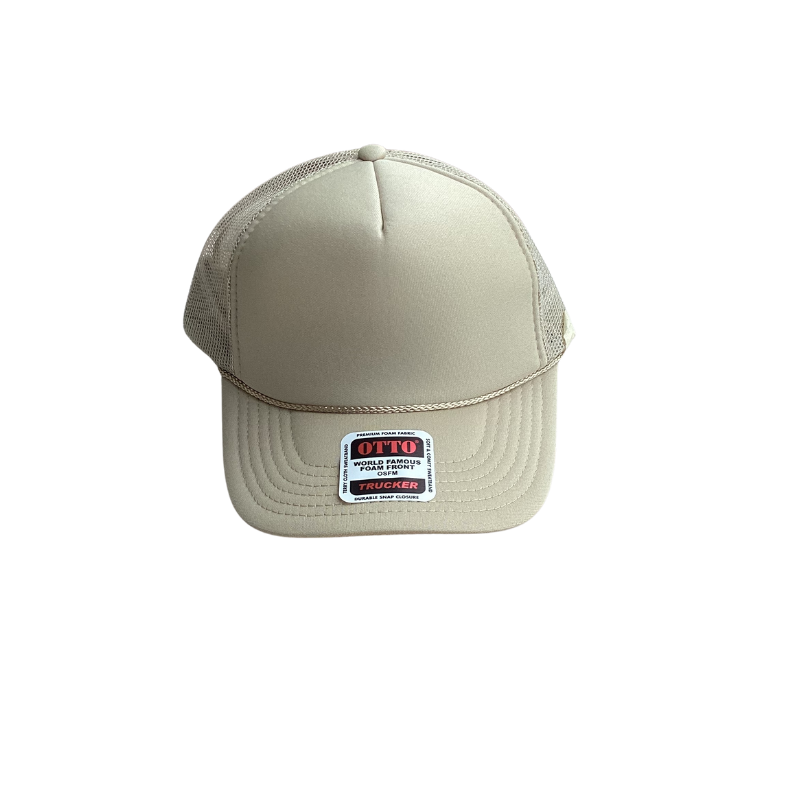 OTTO CAP 5 Panel High Crown Mesh Back Trucker Hat