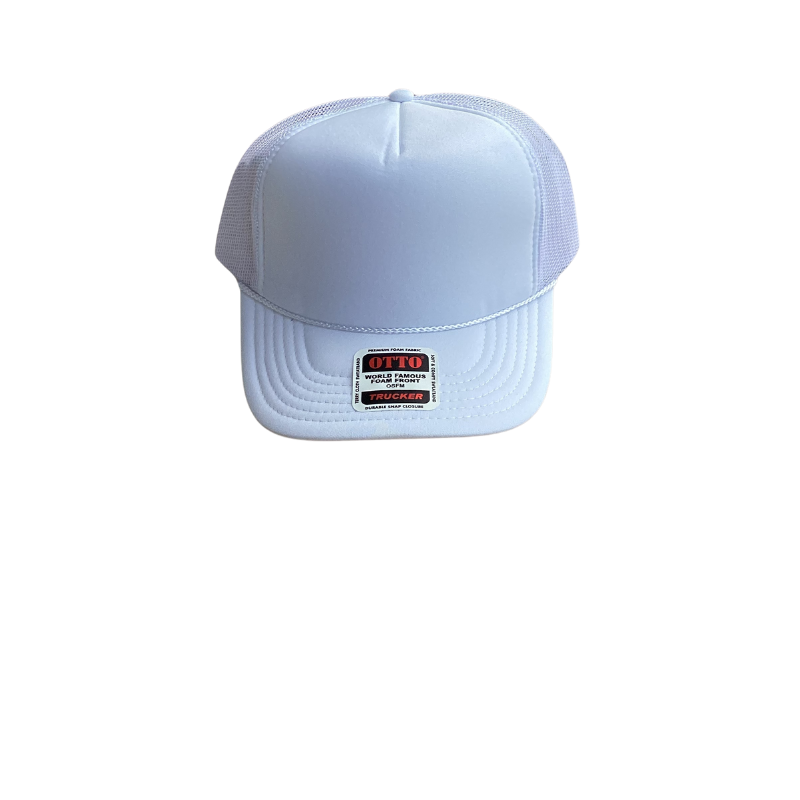 OTTO CAP 5 Panel High Crown Mesh Back Trucker Hat