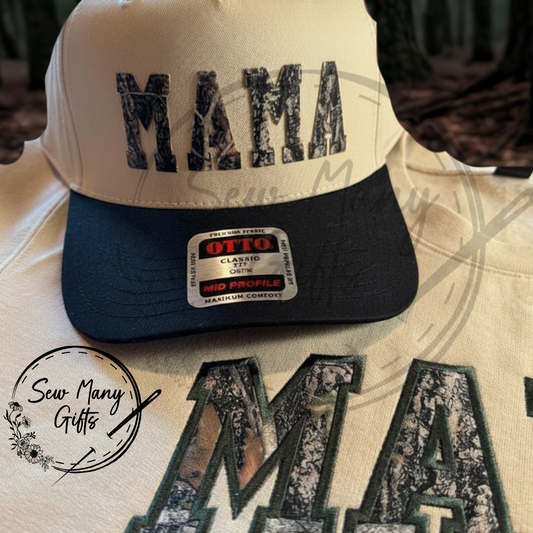 CAMO MAMA OTTO CAP 5 Panel Mid Profile Baseball Cap